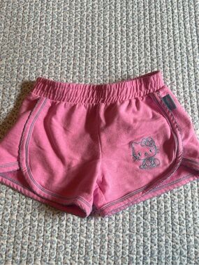 Hello Kitty Pink Pull-On Shorts Girls 4/5
